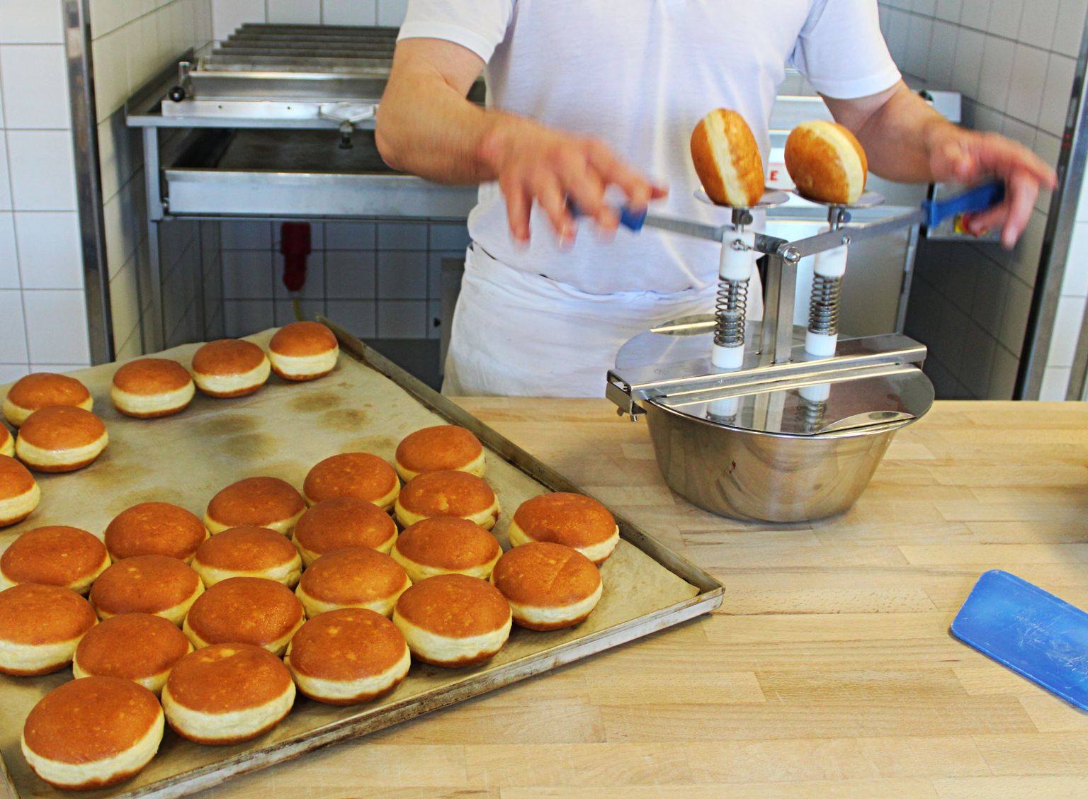 Herstellung Pfannkuchen